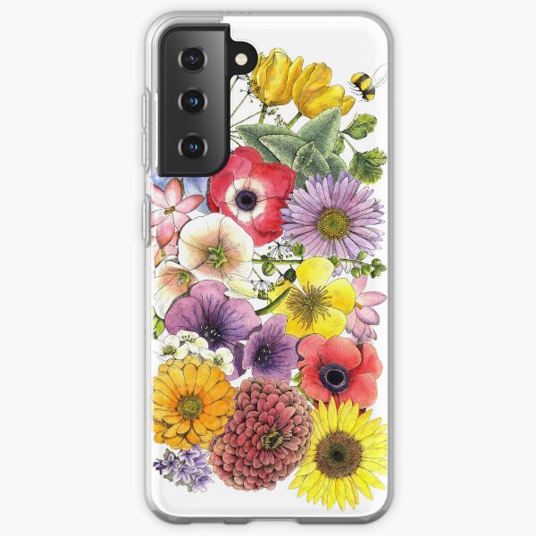 Plant These Save the Bees Samsung Galaxy Soft Case