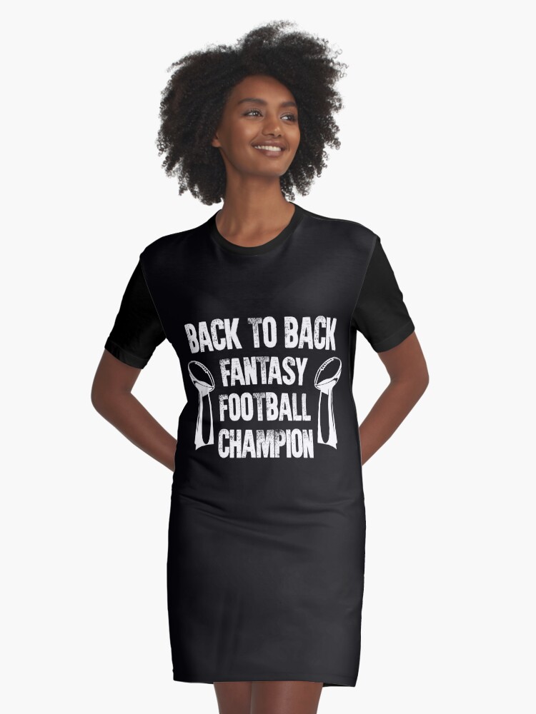 back to back fantasy football champion shirt