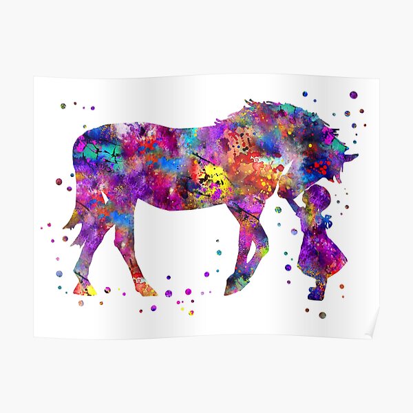 Horse Girl Wall Art for Sale | Redbubble