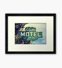Alamo Hotel Gerahmtes Wandbild