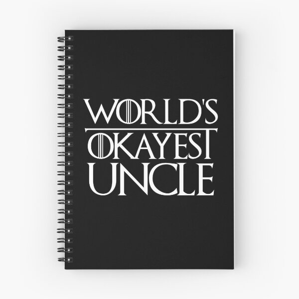 Item preview, World's Okayest Uncle Funny Sarcastic Novelty for Uncles designed and sold by elhefe.