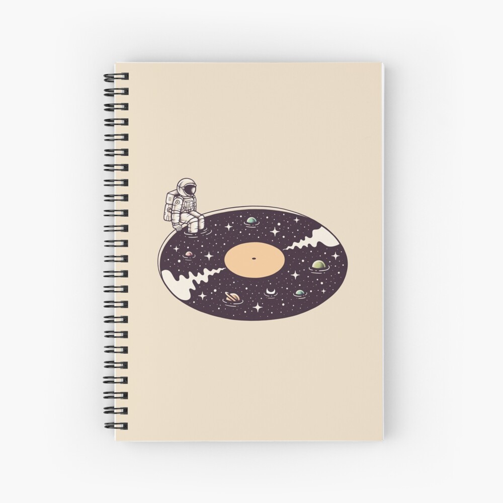 Cosmic Sound Spiral Notebook