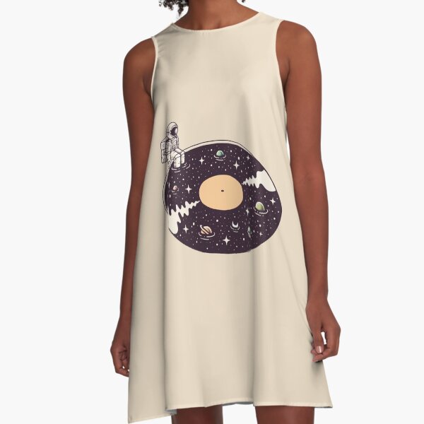 Cosmic Sound A-Line Dress