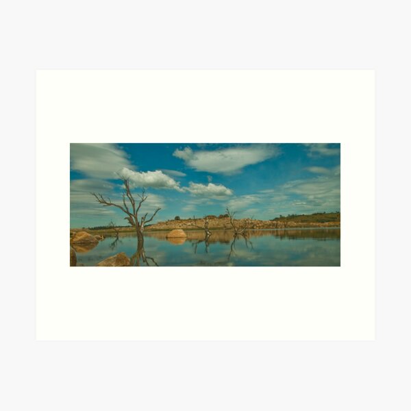 Frying Pan Arm Lake Eucumbene Australia Art Print