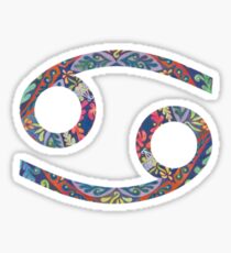 Cancer Star Sign Sticker