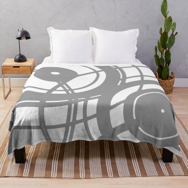 Item preview, geometric pattern - circle - gray designed and sold by He-Be.