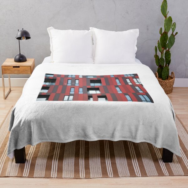 Item preview, Albania - Tirana: Rectangles in Red designed and sold by justbmac.
