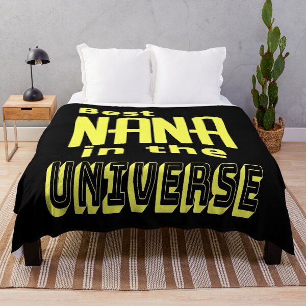 Item preview, Best Nana In The Universe | Mothers Day | Dark Apparel/Yellow designed and sold by NeoMundo.