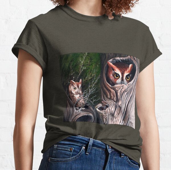 Sentinels - Eastern screech owls Classic T-Shirt