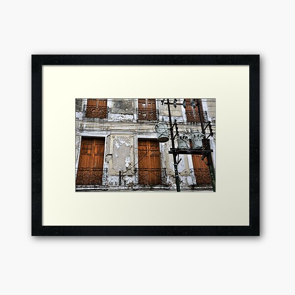 Calle 65 Framed Art Print