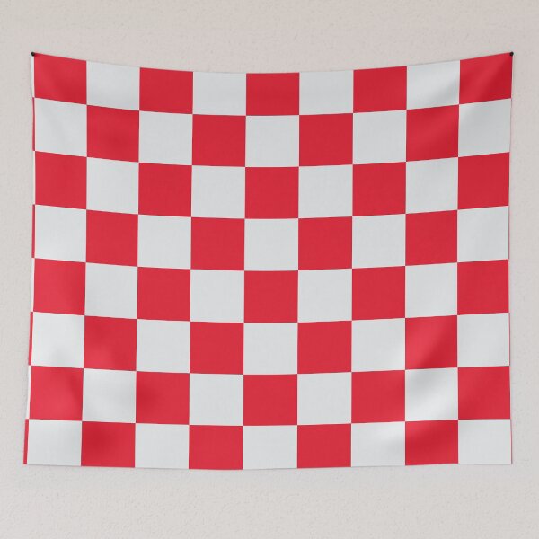 Item preview, Bayern Munich Red and White Checkered Fan Flag designed and sold by Sporting Colour.