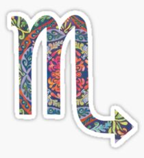 Scorpio Star Sign Sticker