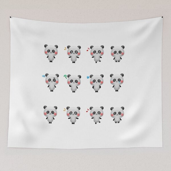 Item preview, Panda Pattern designed and sold by FluffyTheDude.