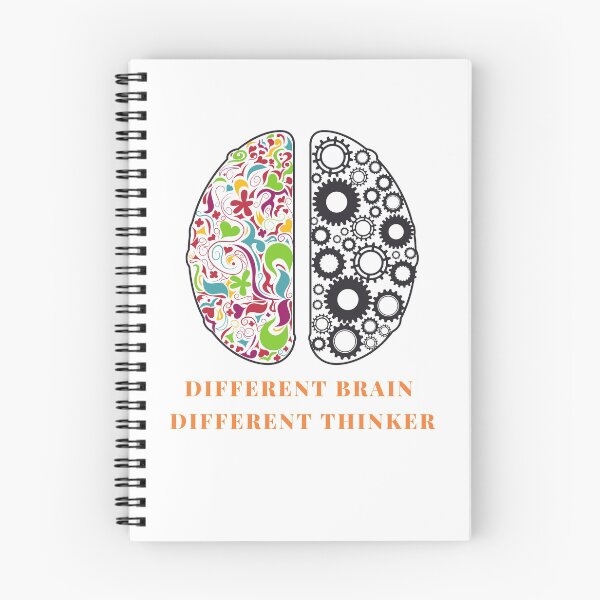 Item preview, Different brain different thinker t shirt designed and sold by Jan19.