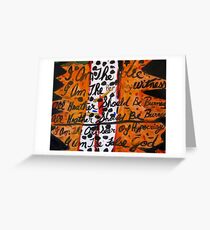 All Heather Should Be Burned Greeting Card