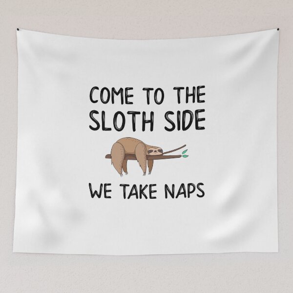 Item preview, Funny Sloth Nap & Sleep designed and sold by CreatedByHeidi.