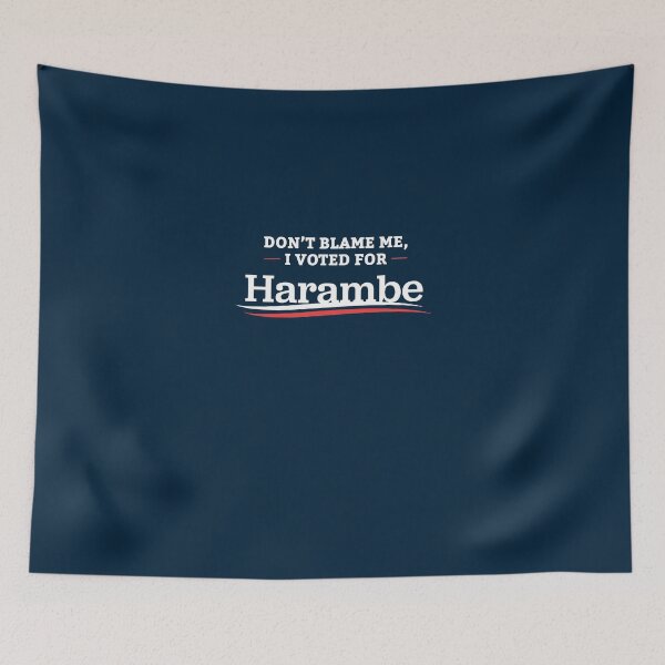 Item preview, Don't Blame Me I Voted For Harambe designed and sold by Yipptee Shirts.