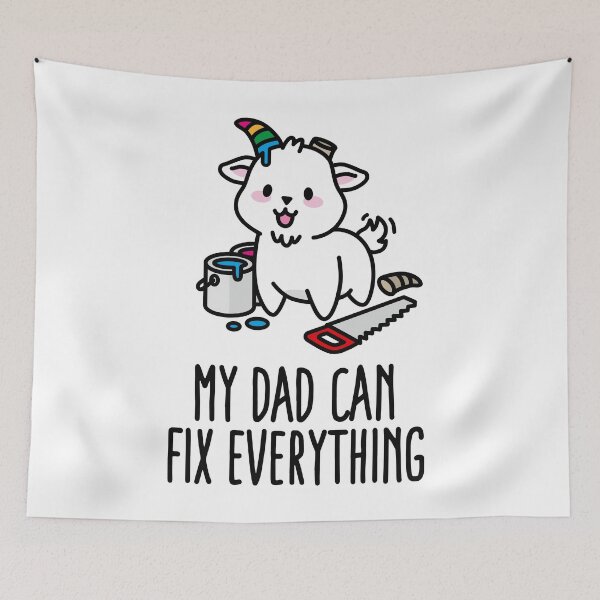 Item preview, My dad can fix everything Unicorn daughter father designed and sold by LaundryFactory.