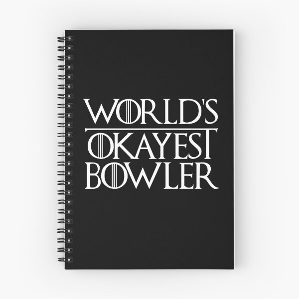 Item preview,  World's Okayest Bowler Funny Sarcastic Novelty for Bowlers designed and sold by elhefe.
