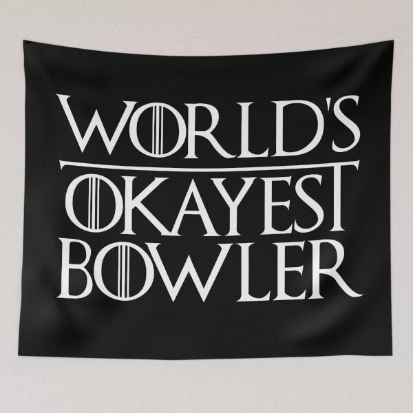 Item preview,  World's Okayest Bowler Funny Sarcastic Novelty for Bowlers designed and sold by elhefe.