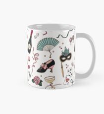 Taza clásica Marie Antonieta Rococó Patrón