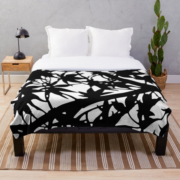 Item preview, pattern - leaves - black designed and sold by He-Be.