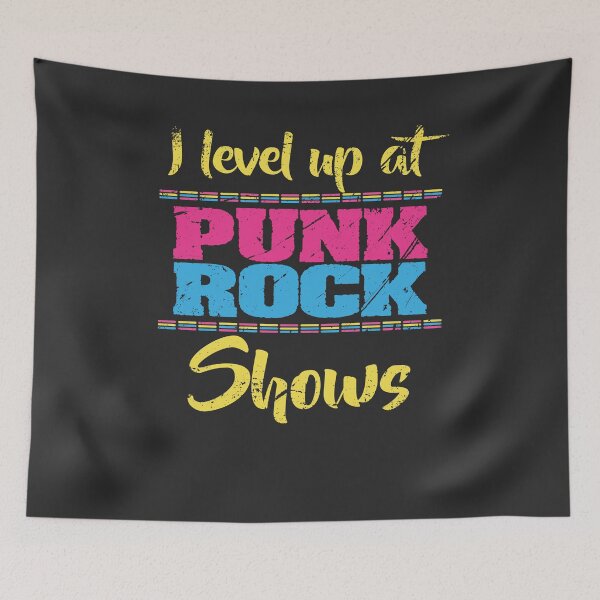 Item preview, I level up at Punk Rock Shows 90s 80s Design designed and sold by fermo.