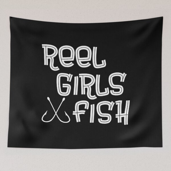 Item preview, Reel Girls Fish Fishing designed and sold by Bendthetrend.