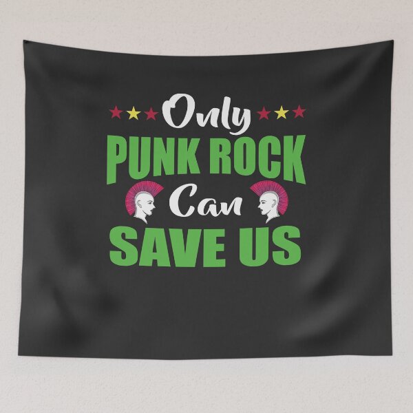 Item preview, Only Punk Rock can save us 80s designed and sold by fermo.