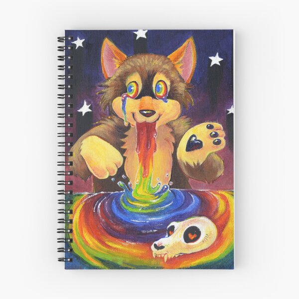 Item preview, Pesadilla de cachorro de arco iris designed and sold by Growly.