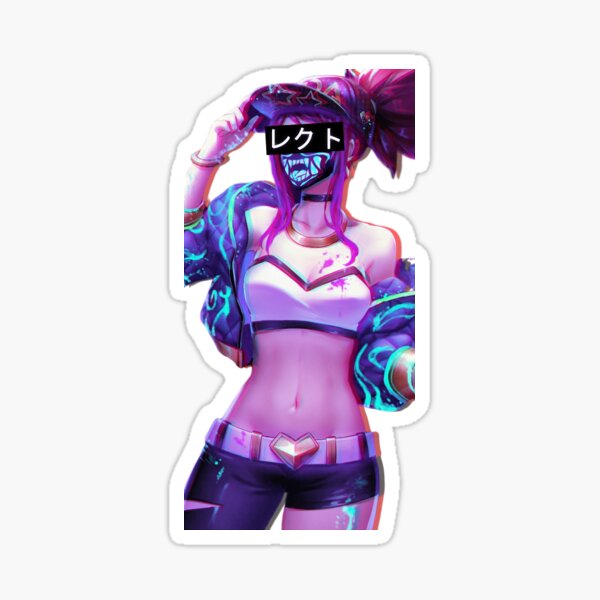 KDA Akali Sticker