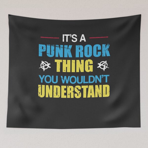 Item preview, Punk Rock Thing you wouldn't Understand designed and sold by fermo.