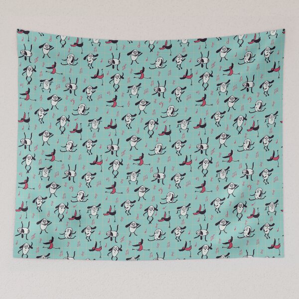 Item preview, Cool Dancer Dogs designed and sold by Lady Bruniere.