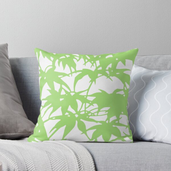 Item preview, patrón - hojas - verde primavera designed and sold by He-Be.