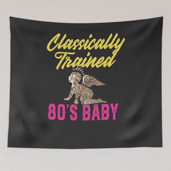 Item preview, Funny 80s Baby classically trained designed and sold by fermo.