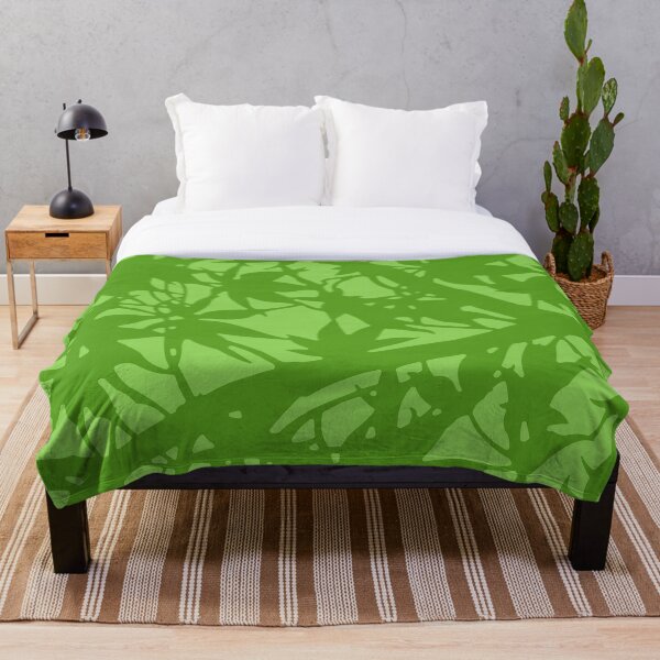 Item preview, patrón - hojas - verano verde designed and sold by He-Be.