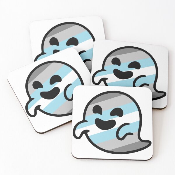 Item preview, Demiboy Demigender Demimale Pride Gaysper and Friends Ghost LGBTQ LGBT designed and sold by DesignsofWhimsy.