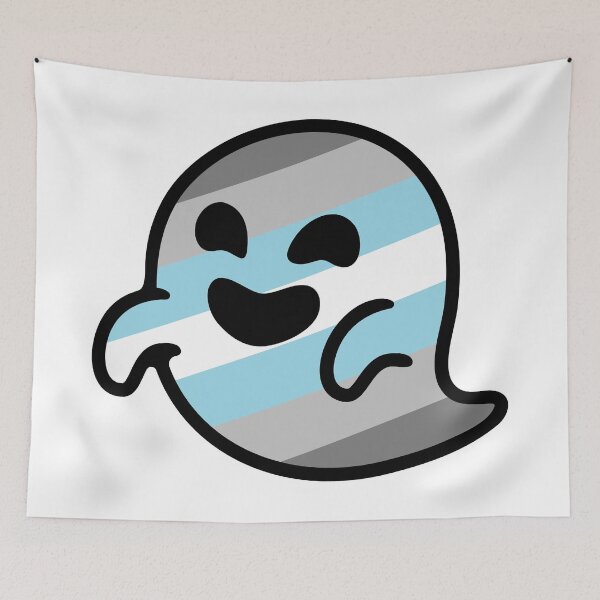 Item preview, Demiboy Demigender Demimale Pride Gaysper and Friends Ghost LGBTQ LGBT designed and sold by DesignsofWhimsy.