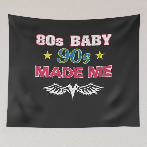 Item preview, 80s baby 90s Made Me Funny design designed and sold by fermo.