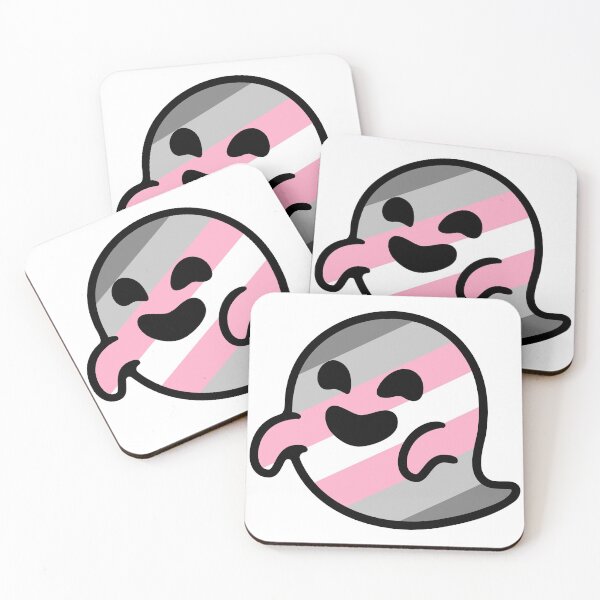 Item preview, Demigirl Demigender Demifemale Pride Gaysper and Friends Ghost LGBTQ LGBT designed and sold by DesignsofWhimsy.