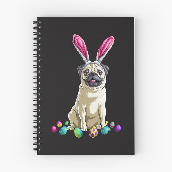 Item preview, Easter Pug Full designed and sold by Bendthetrend.