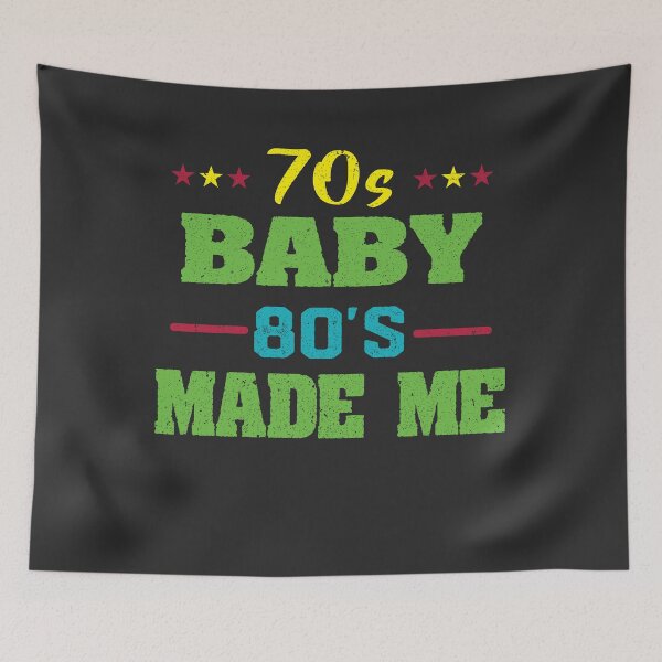 Item preview, 70s Baby 80s made Me Vintage design designed and sold by fermo.