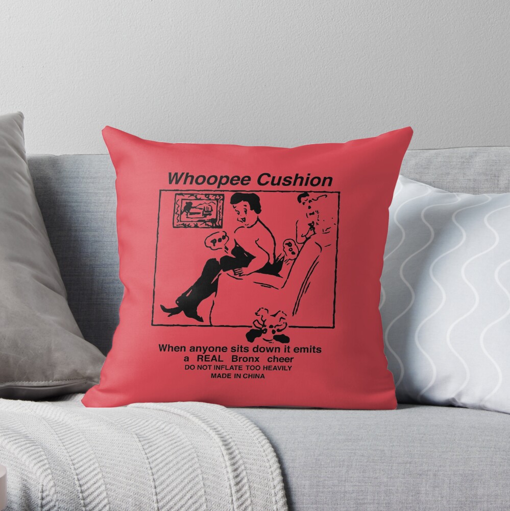 NDVH Whoopee Cushion Throw Pillow