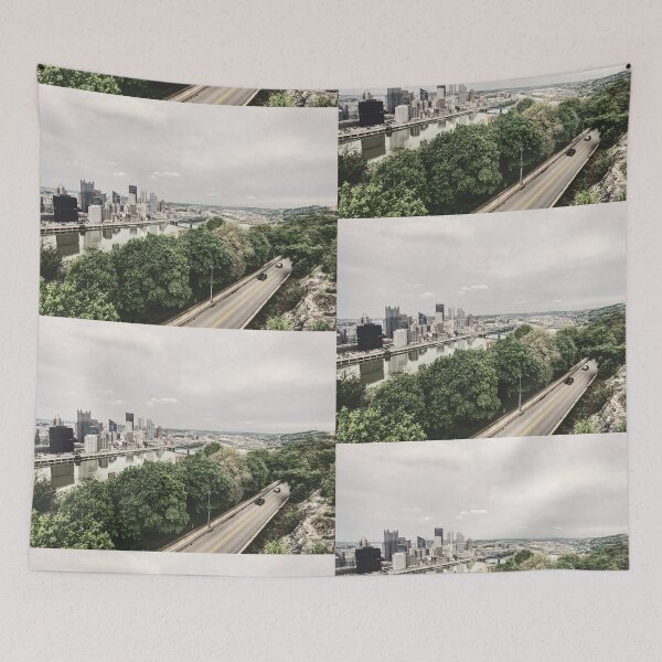 Item preview, Pittsburgh in Cinematic Mood ;)  designed and sold by silviasunflower.