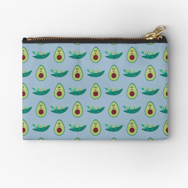 AVOCADO AND PEA Zipper Pouch