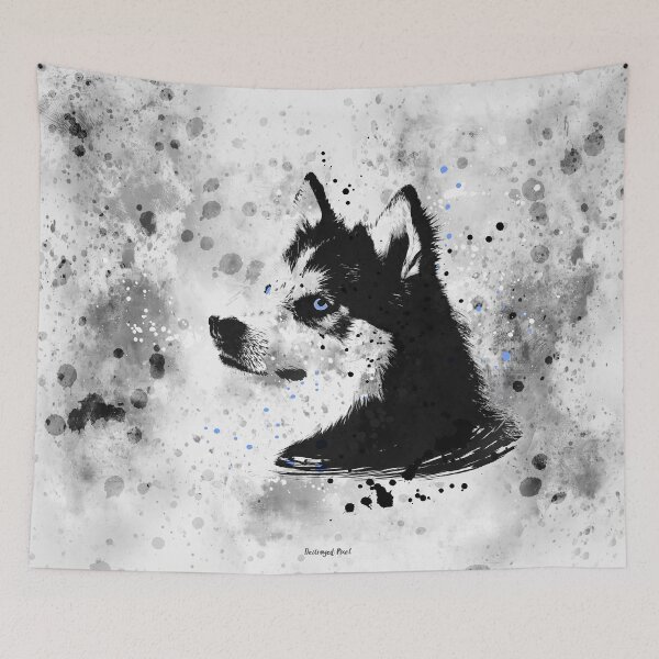 Item preview, Husky portrait designed and sold by Destroyed-Pixel.