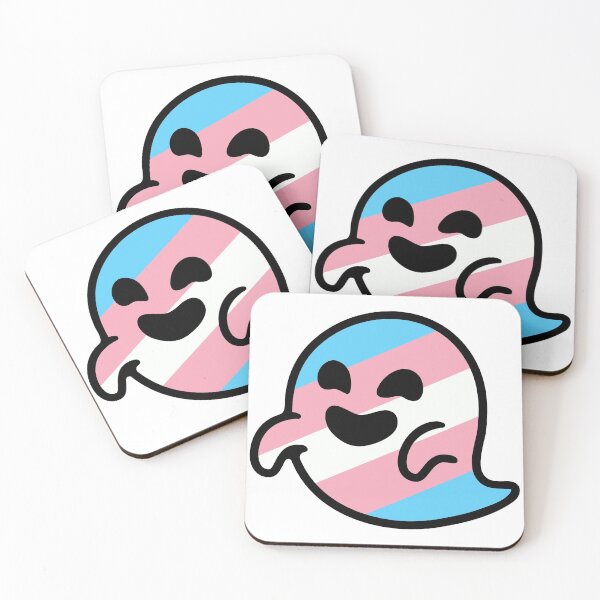 Item preview, Trans Transgender Pride Gaysper and Friends Gay Ghost LGBTQ LGBT designed and sold by DesignsofWhimsy.
