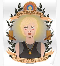 Kara Thrace Poster