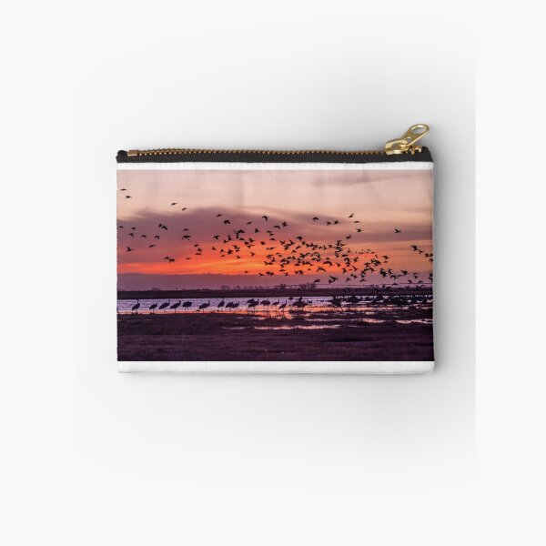 Item preview, Sunrise at San Luis Valley and thousands of Cranes designed and sold by Alla Gill.