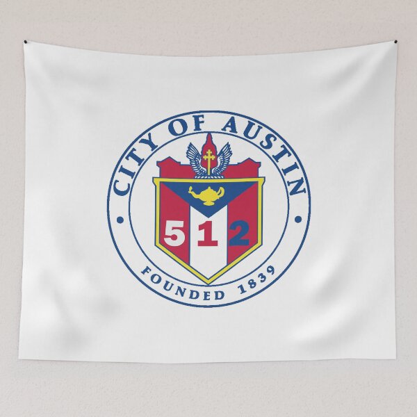 Item preview, City of Austin Seal with 512 Area Code designed and sold by William Pate.